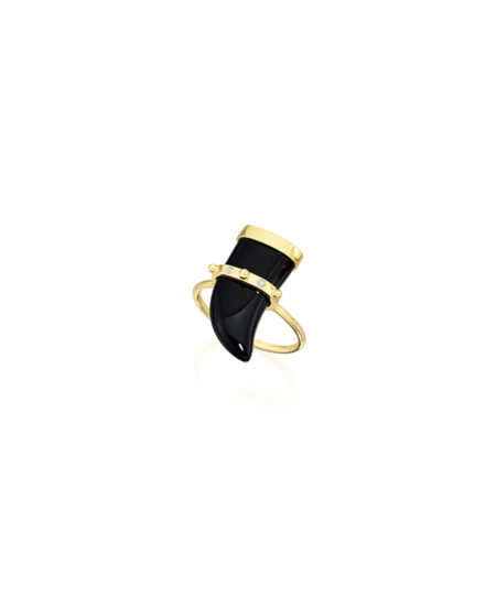 Black Tooth Ring