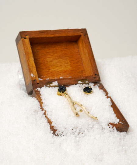 Brinco Coral Fóssil do Alaska