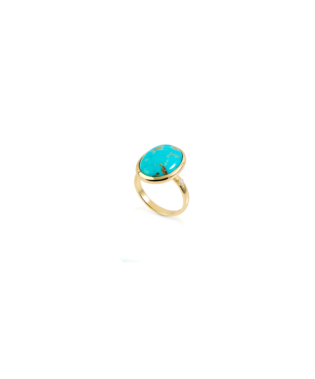Turquoise Monosyllable Ring