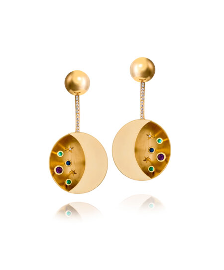 Back to the Moon Earrings