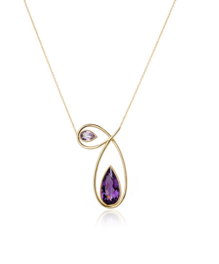 Bloom Purple Necklace