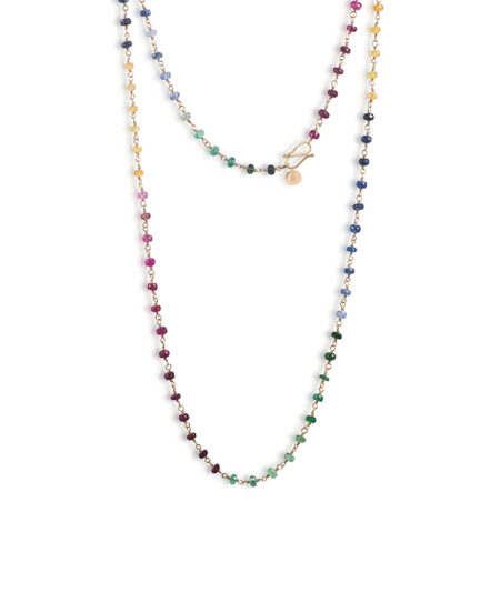 Colar Crochê Rainbow