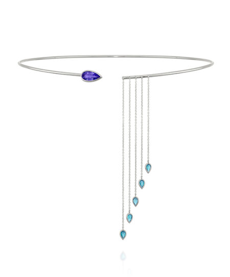 Tanzanite Creeper Choker