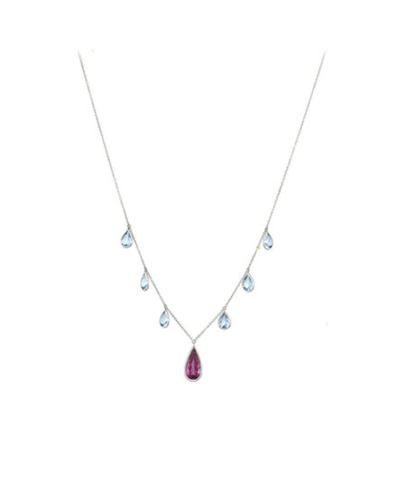 Aquamarine Interpolate Necklace