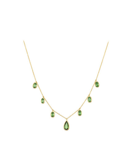 Tsavorite Interpolate Necklace