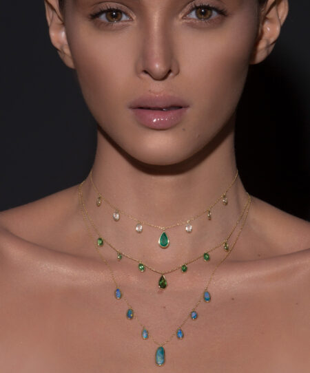 Tsavorite Interpolate Necklace