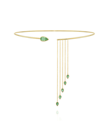 Paraiba Tourmaline Creeper Choker