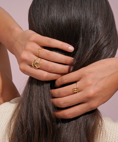 Floral Stems Red Ring