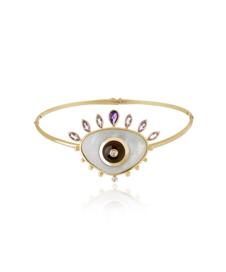 Bracelete Mama Eye Purple